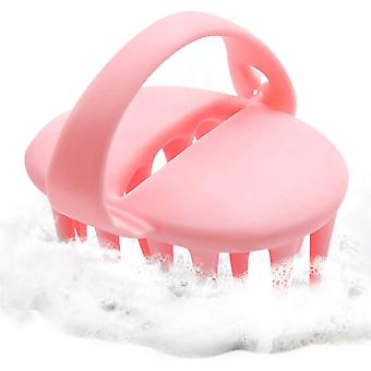 Schöne Geschenk Kopf Massage Bürste, Haarbürste für Shampoo Kopfhaut Peeling Kopf Massagegerät Kopfhaut Pflege Nasse Bürste Shampoo Bürste Entspannung Geschenk Massagegerät 