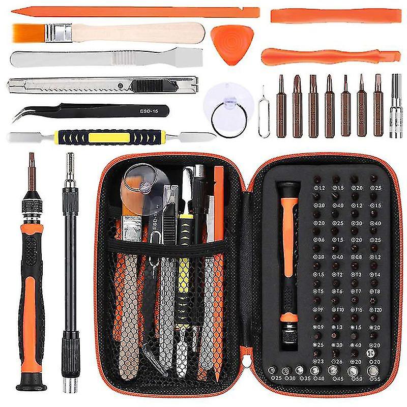 68 in 1 Precision Screwdriver Kit, S2 Steel Screwdriver Repair Tool for Laptops, Computers, Glasses, Notebooks, Devices