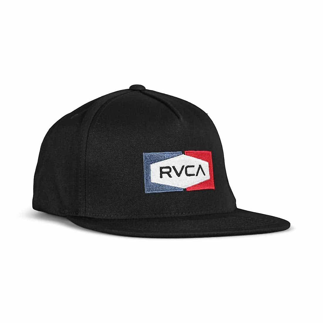 RVCAエルムスナップバックキャップ-ブラック