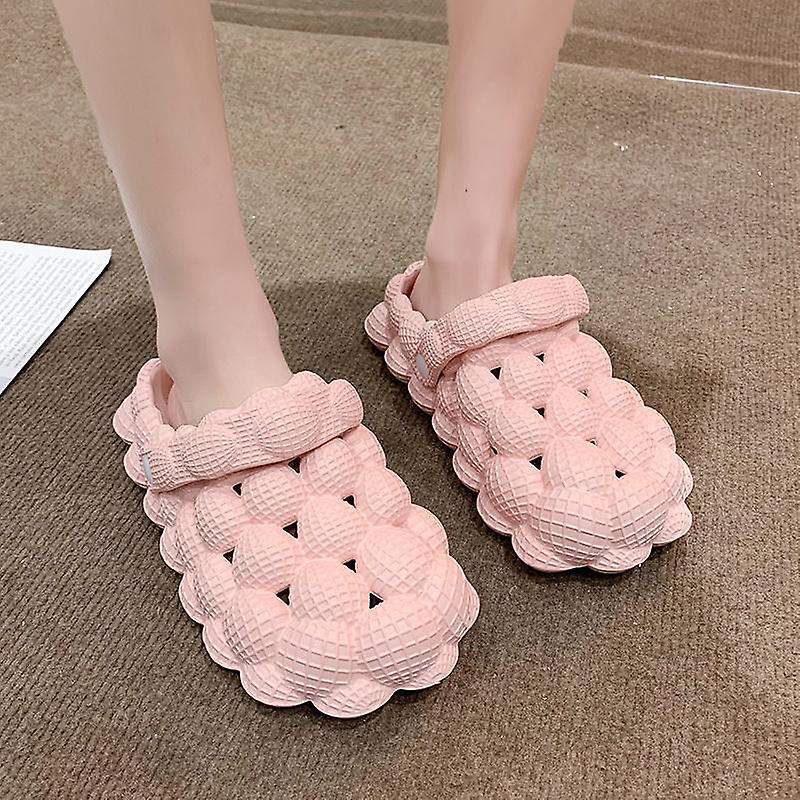 Women Men Slipper Cute Bubble Ball Slides Sandals Summer Outdoor