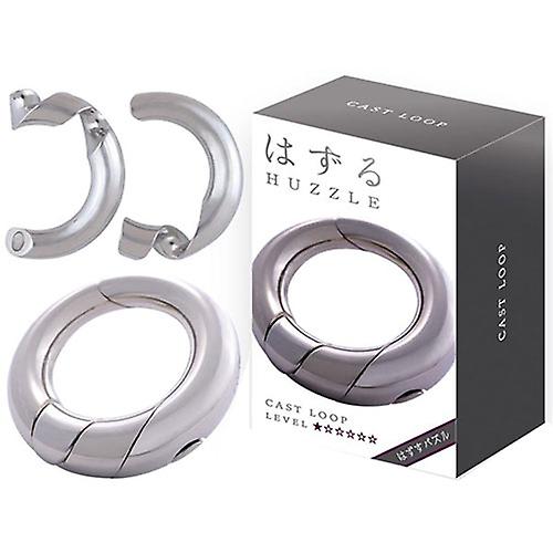 LOOP Hanayama Level 1 Cast Huzzle Brain Teaser High Quality Puzzle Ages 8+