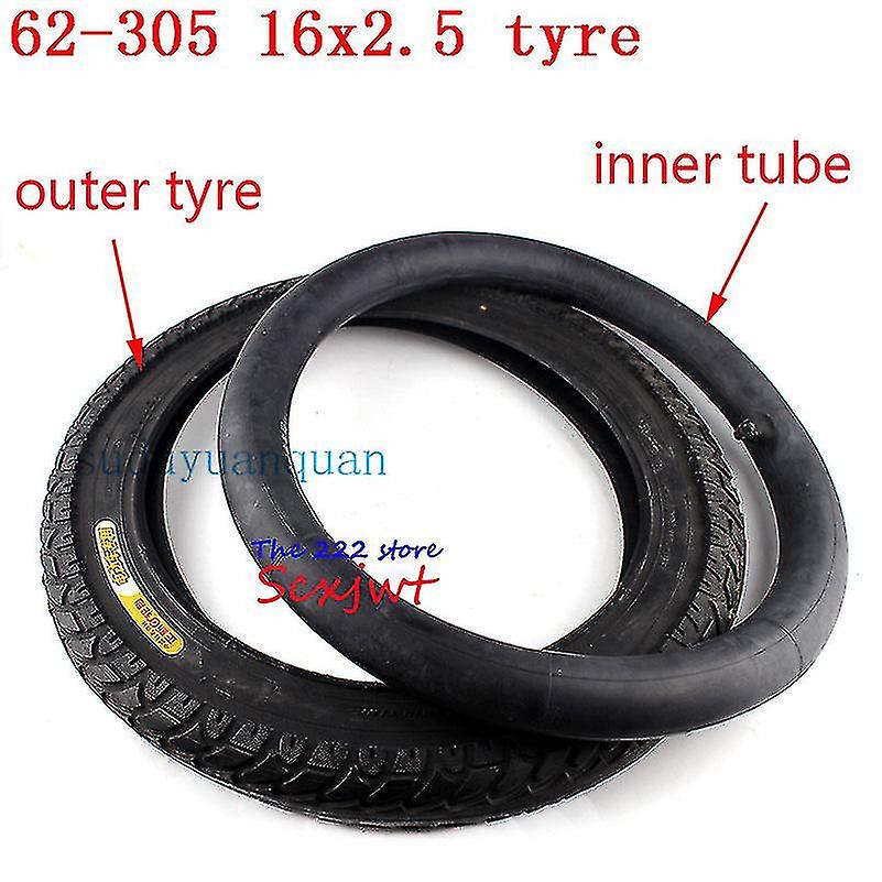 16 X 2.5 Inner Tube – Fits Electra, Schwinn, And Electric Scooters & E-Bikes