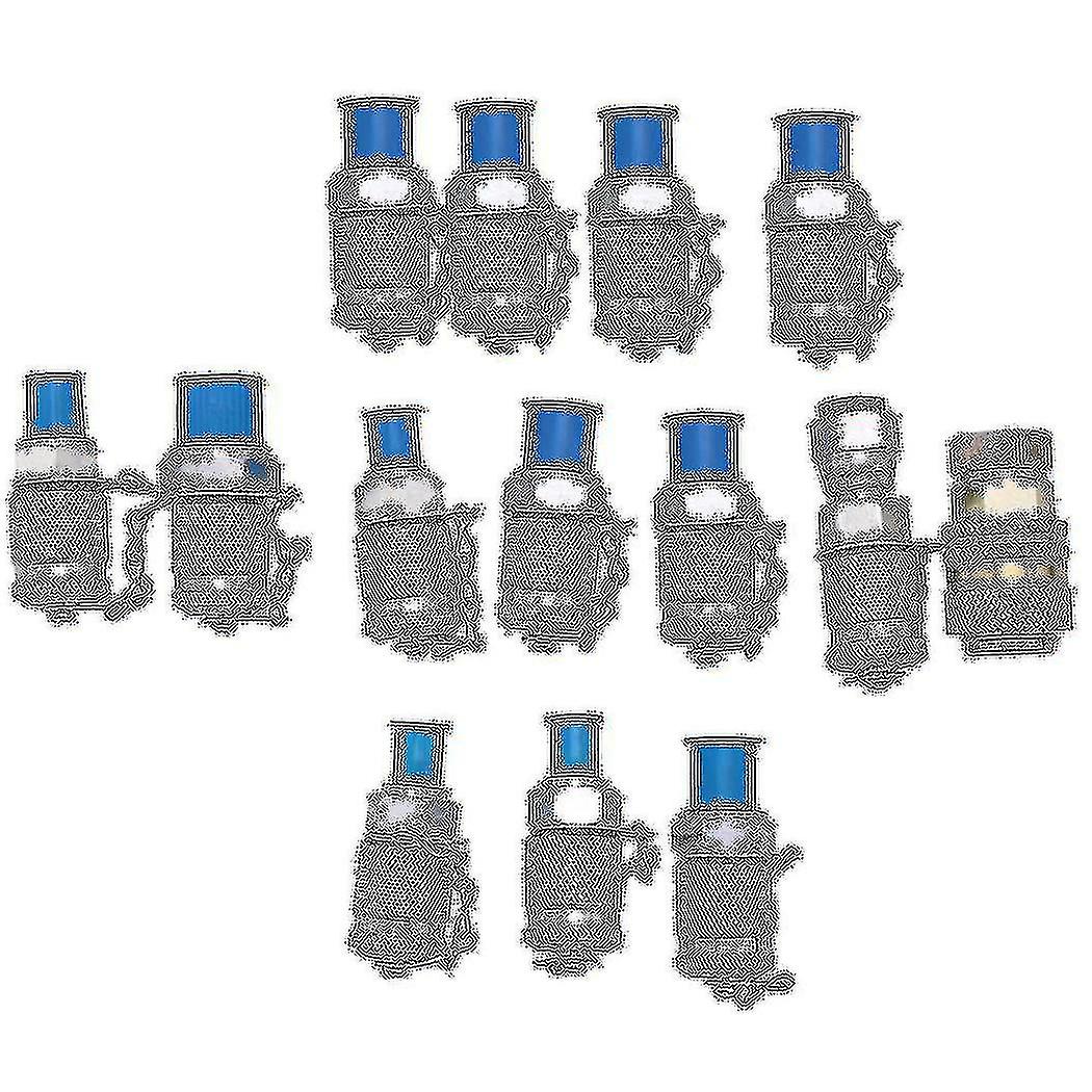14pcs Hydraulic Pressure Test Point Testing Coupling Adapter Set For Hydraulic System Kit