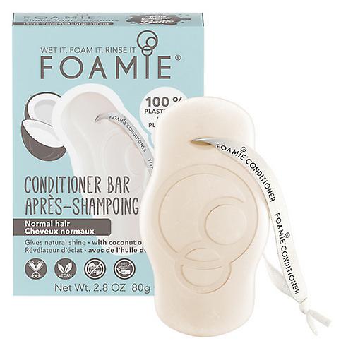 Foamie Coconut Conditioner Bar Normal, 80 Grams (Pack of 2)