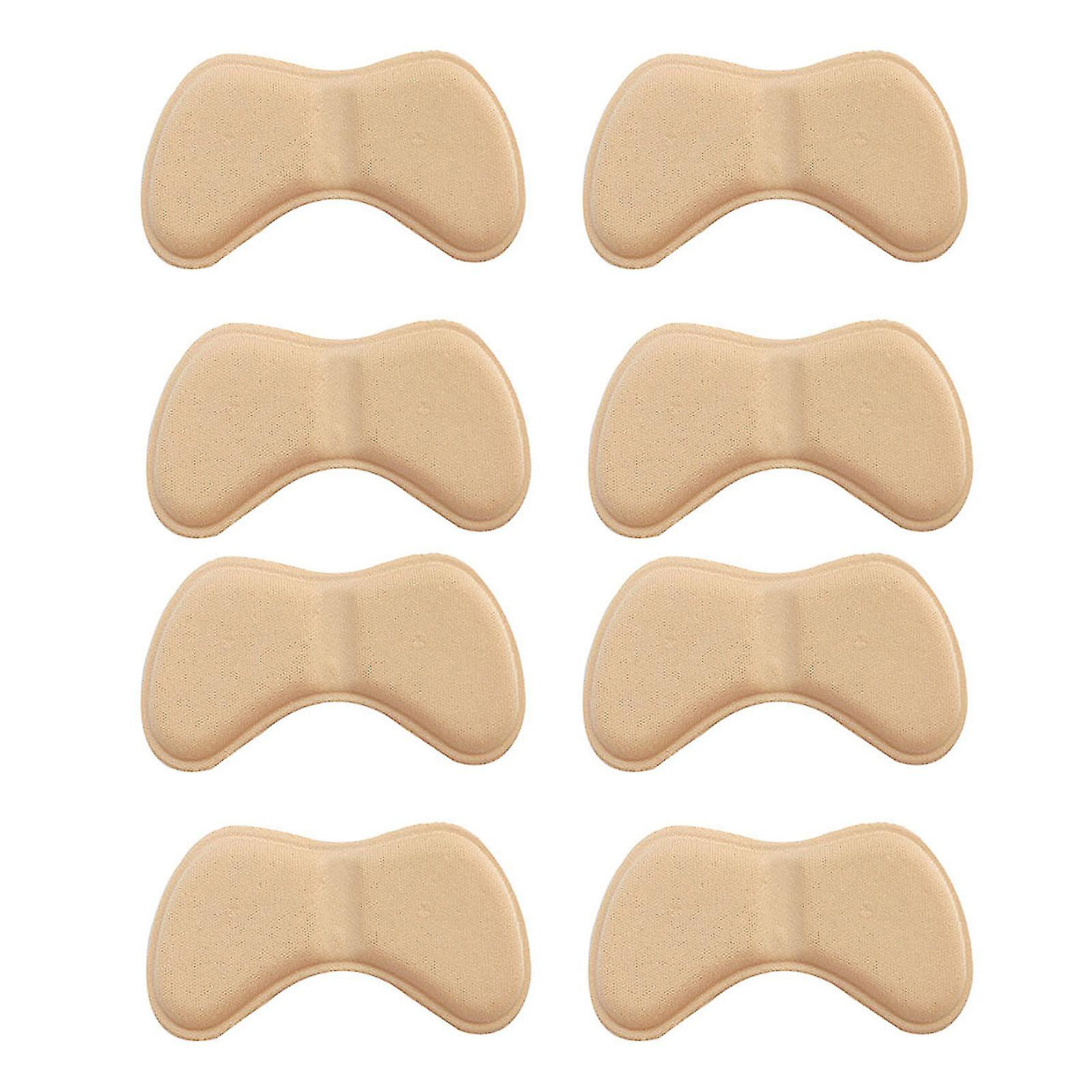 4 Pairs Butterfly High Heel Insoles Cushion Non-slip Inserts Grips Adhesive Pads