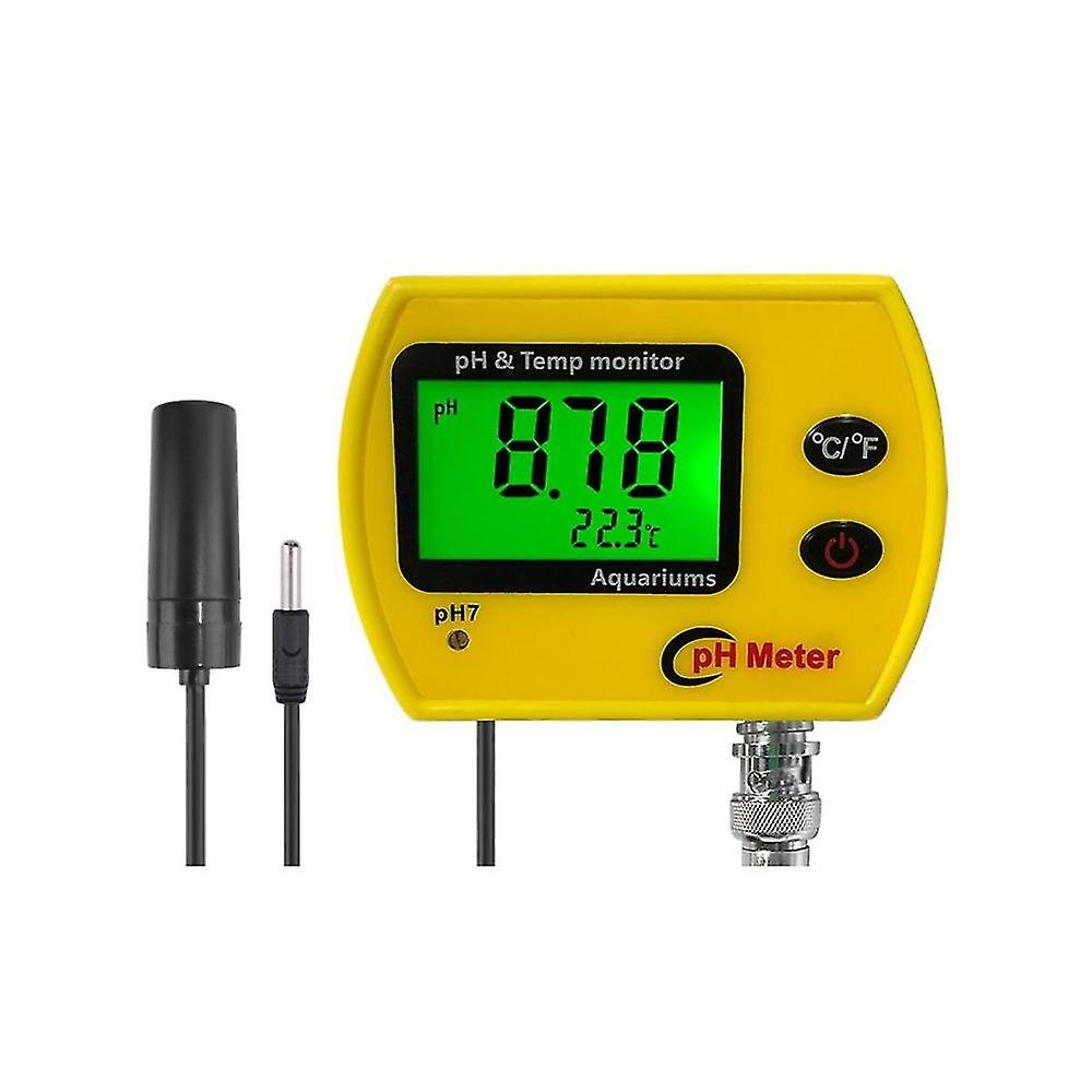 Ph Meter With Backlight Online Ph-991 Aquarium Ph Tester Temp Monitor Durable Acidimeter Tool For T
