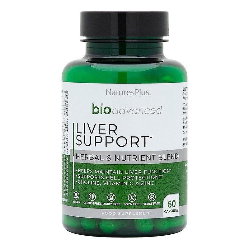 Nature's Plus Bioadvanced Liver Support Caps 60 (8052)