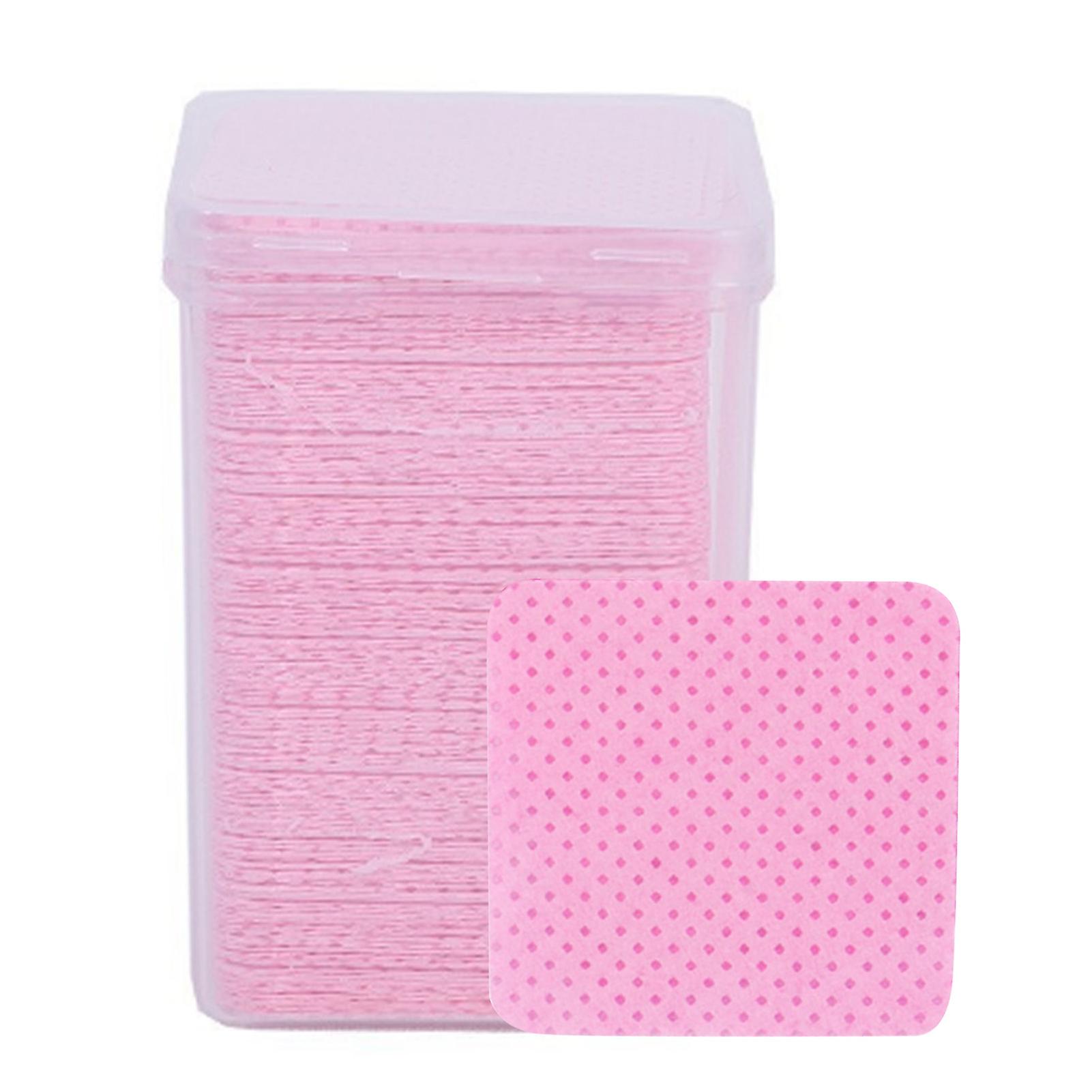 200Pcs Lint Free Nail Wipes Efficient Cleaning Eyelash Extension Glue Wipes for Eyelash Extensions Nails Lash Glue
