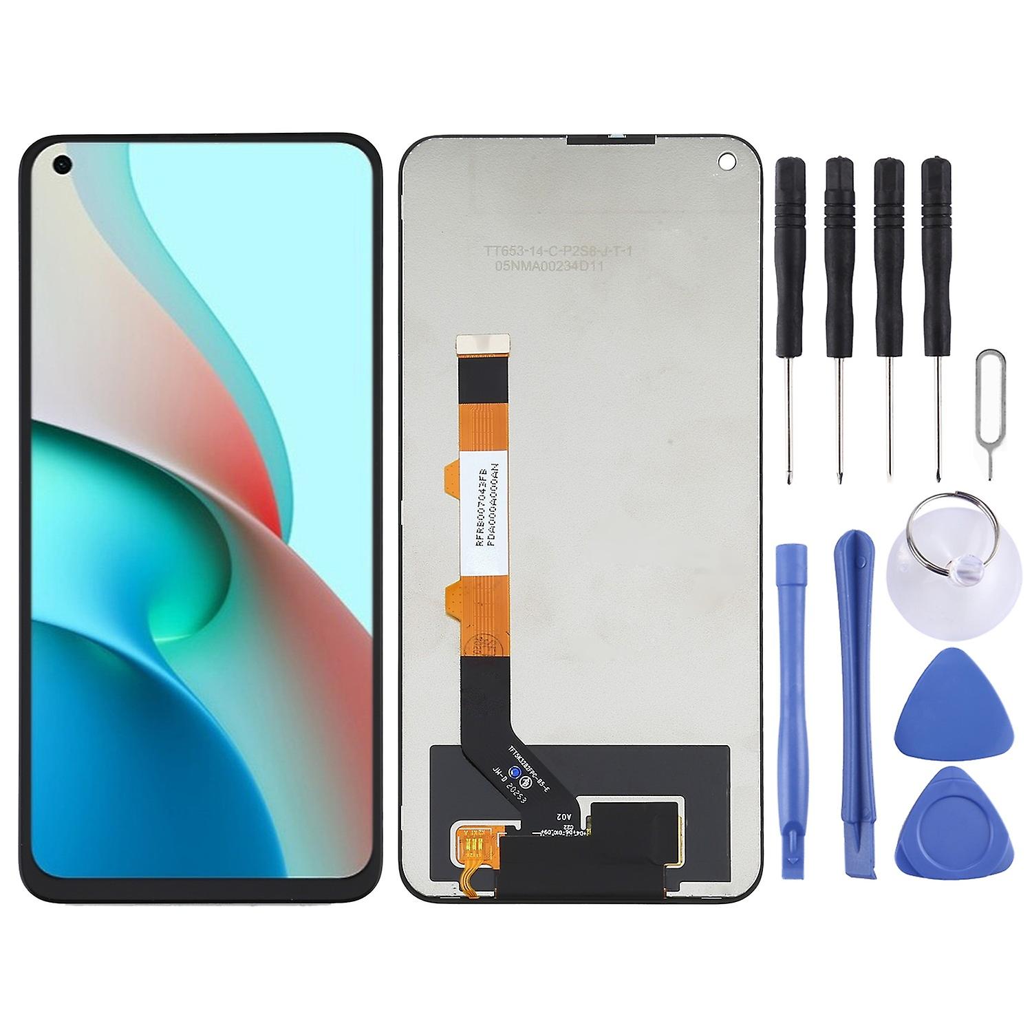 LCD Screen for Xiaomi Redmi Note 9 5G / Note 9T 5G M2007J22C with Digitizer Full Assembly