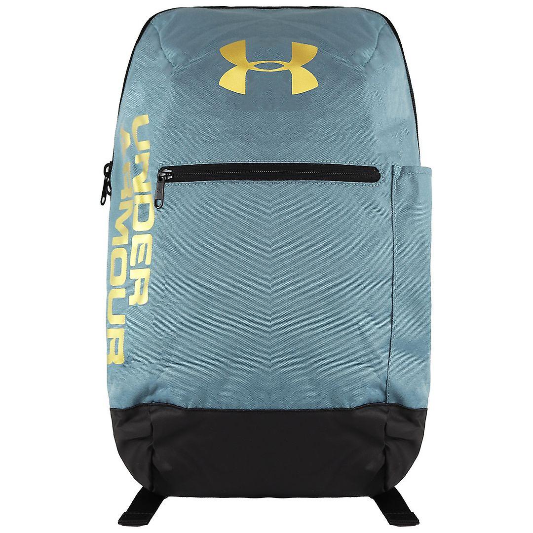 Under Armour Logo Adjustable Mens Green Patterson Backpack 1327792 424