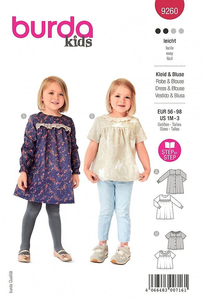 Burda Paper Sewing Pattern 9260