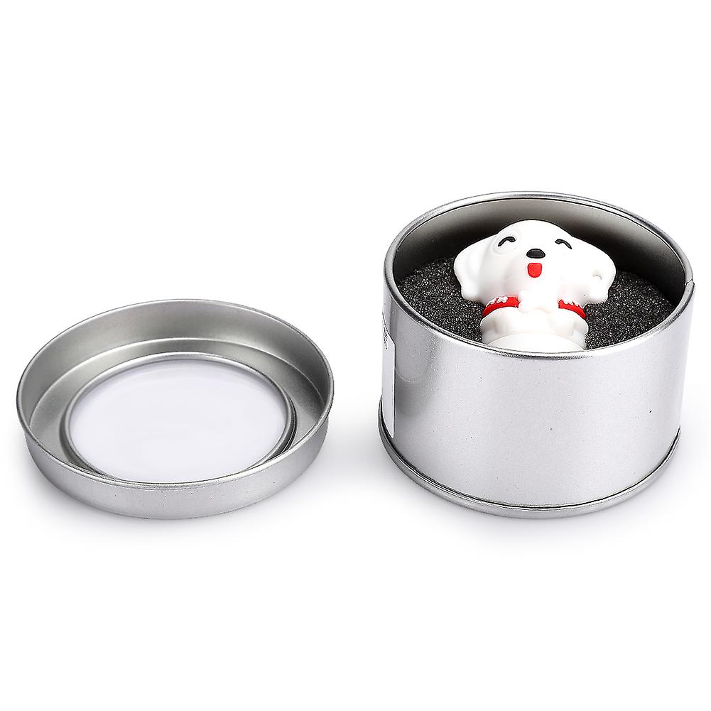 Cartoon USB flash drive, PVC material, small dog pattern, 64GB.