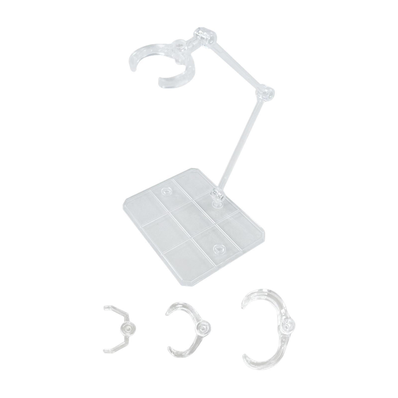 Assemblage 1 /144 Figurine articulée Support Support Base de support Transparent pour poupée Style A
