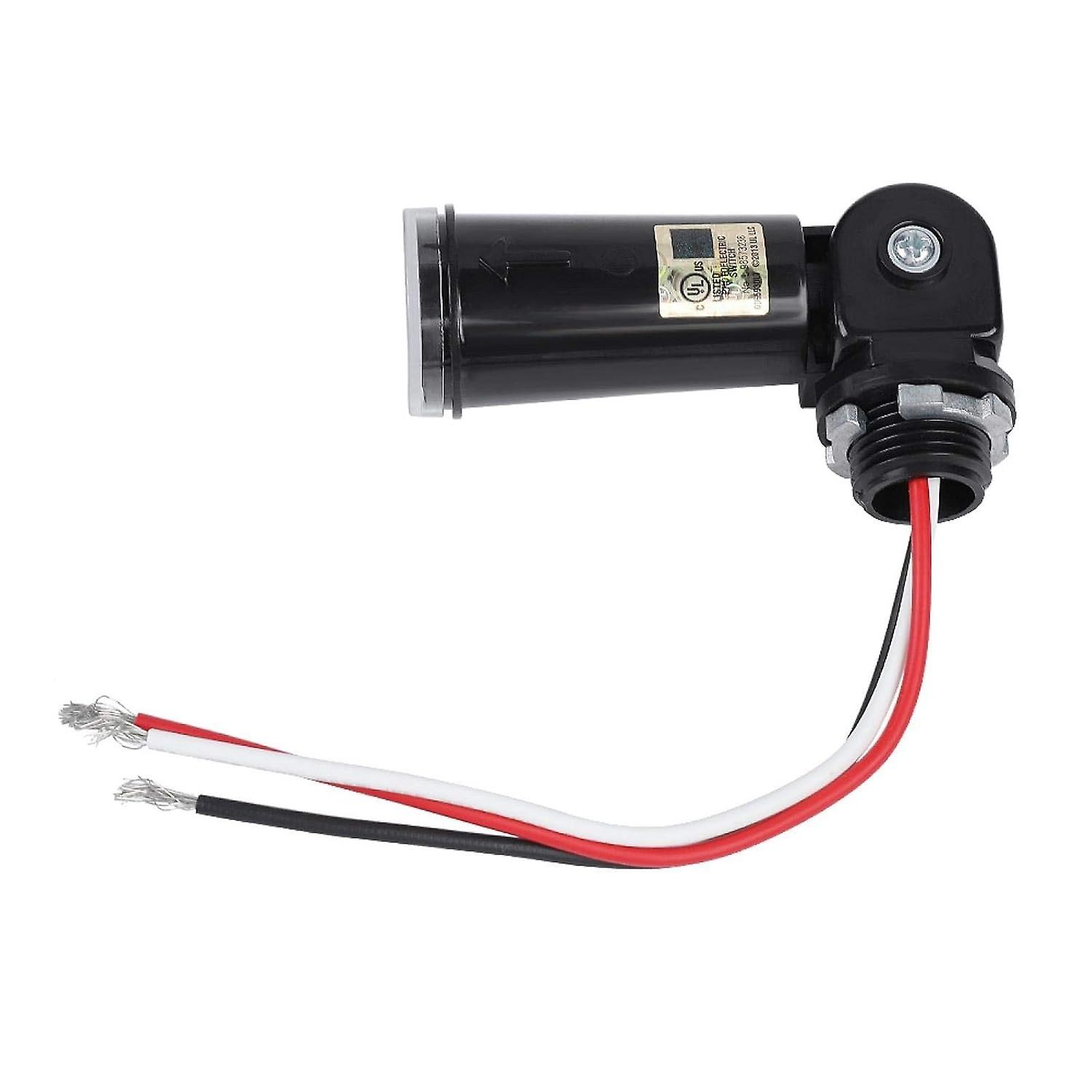 Photoelectric Switch, Dusk to Dawn Photo Control 120V LED Light Sensor Switch Control Automatic On/O