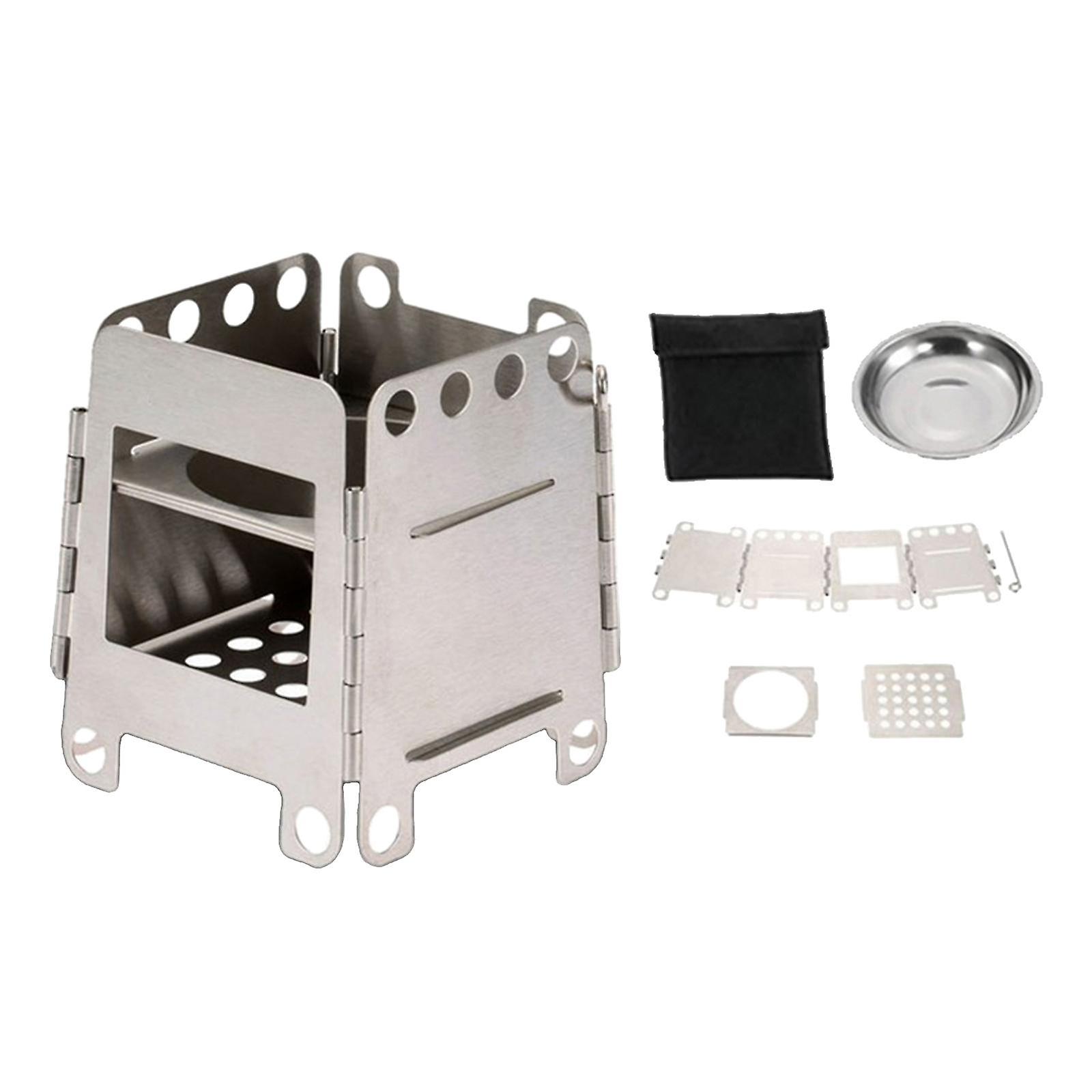 Brinnande spis vedspis