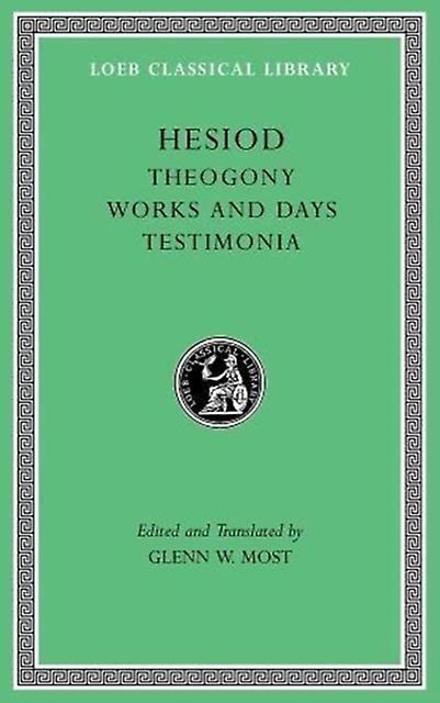 Theogony. Works And Days. Testimonia by Hesiod Paperback Book