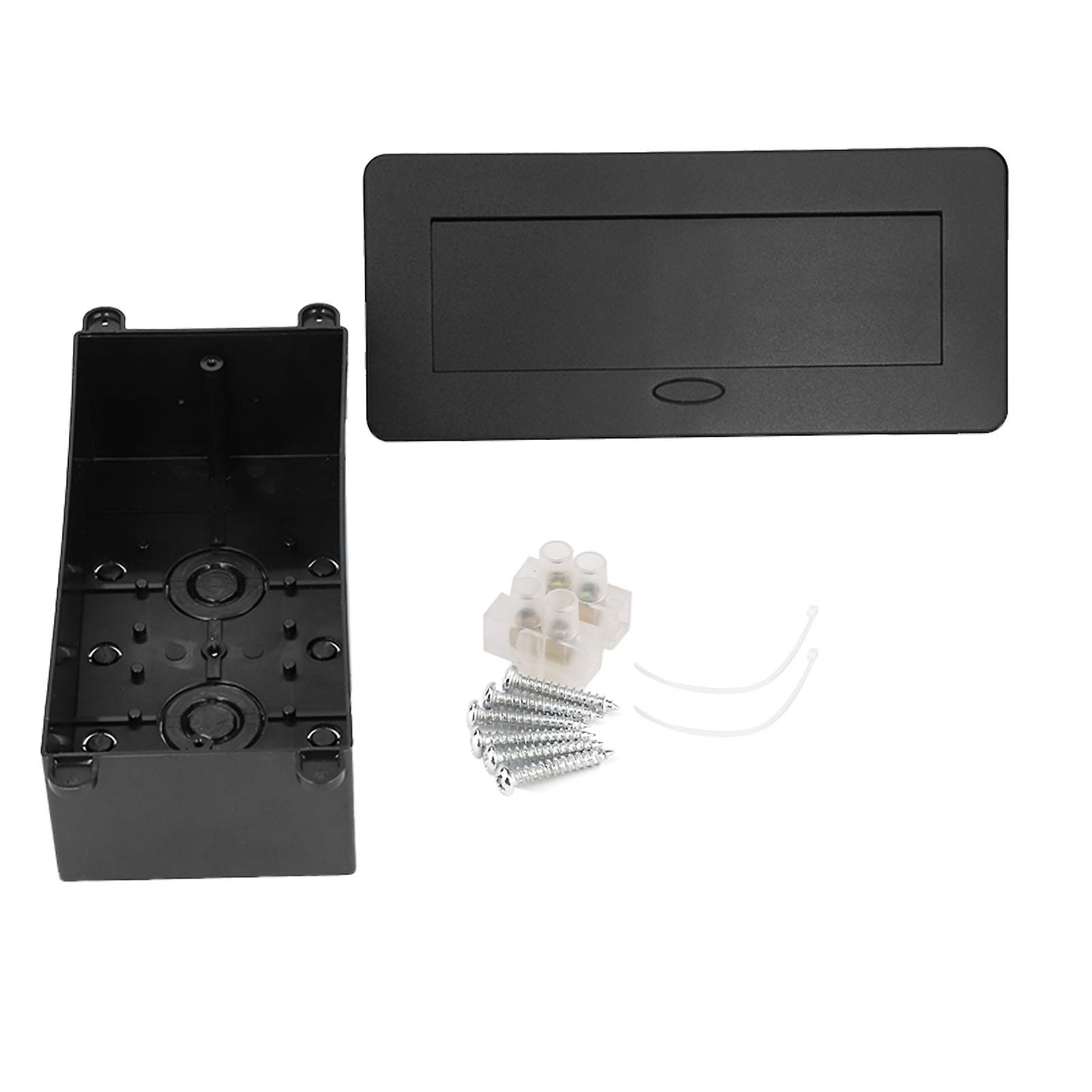 Desktop Socket Embedded Power Outlet Charging Distribution Control Equipment EU Standard AC250V 16A