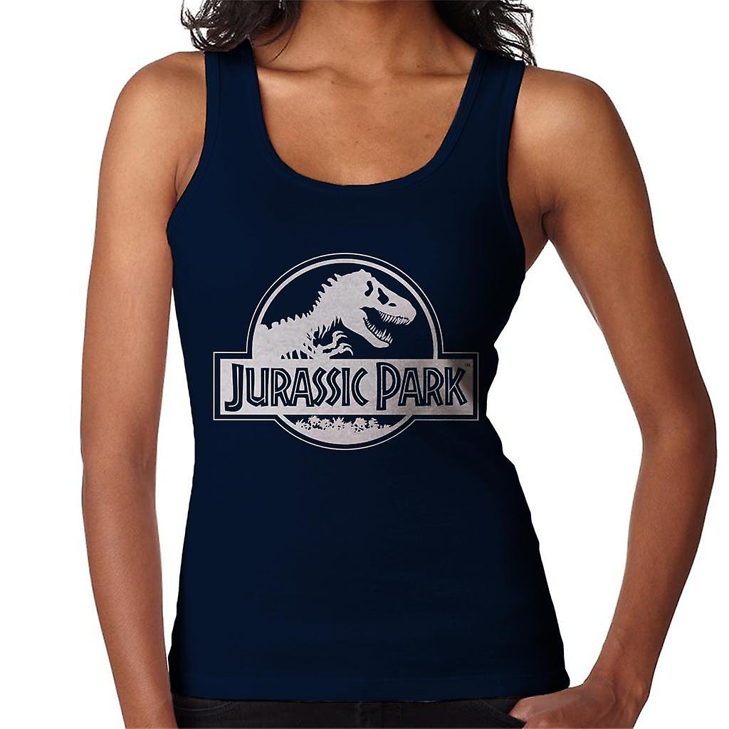 Jurassic Park Classic Black & White Logo Women's Vest