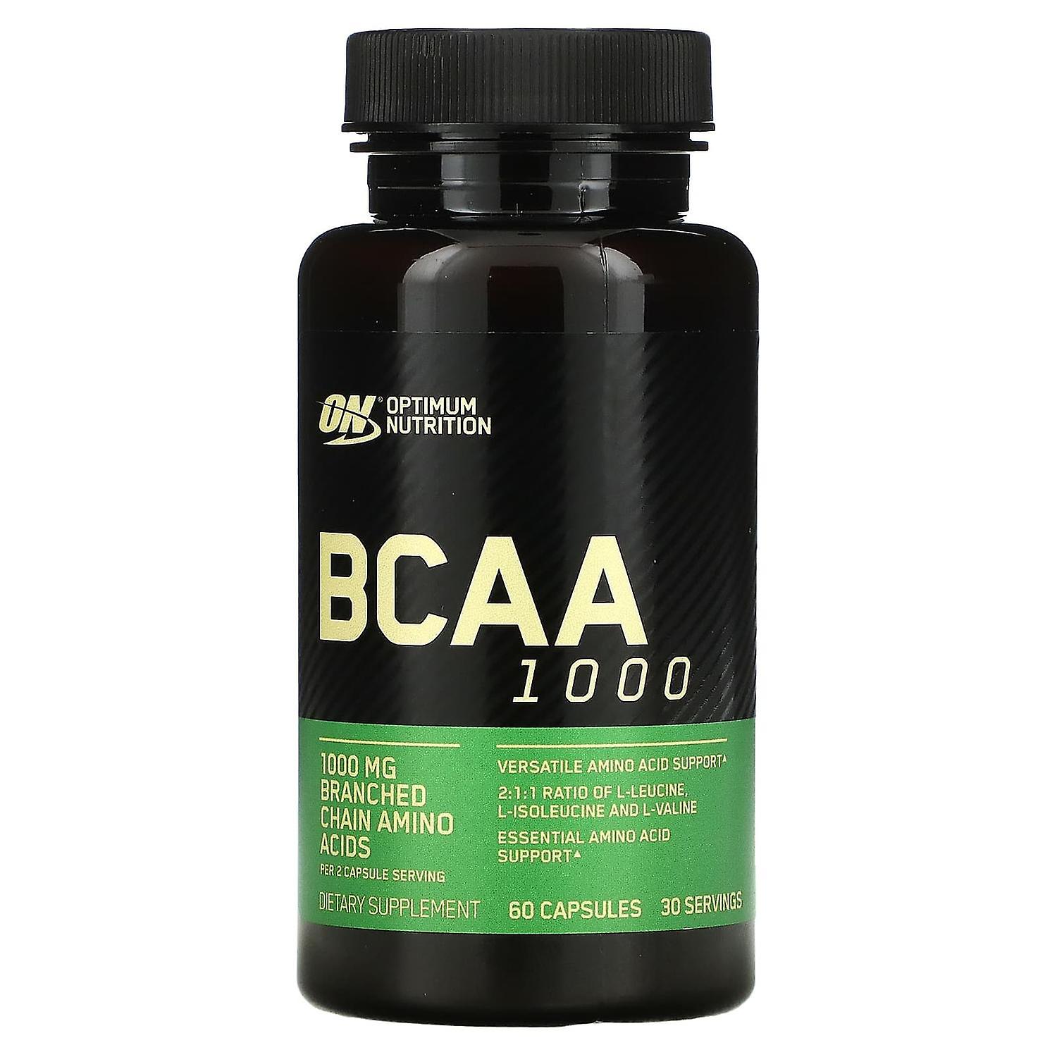 Optimum Nutrition, BCAA 1000, 500 mg, 60 Capsules