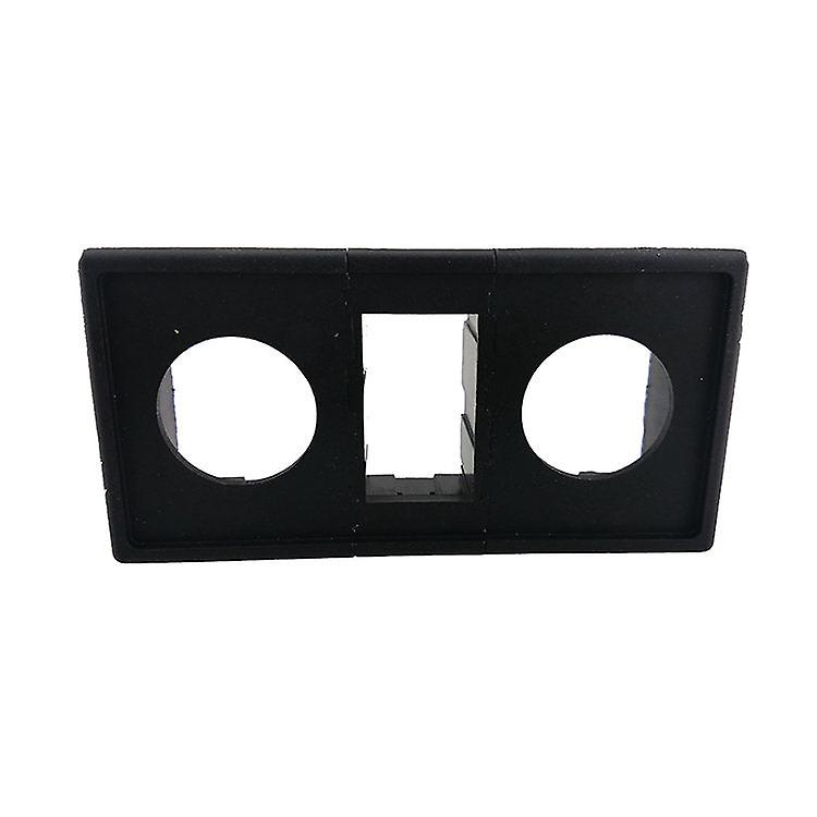 Assemble Mounting Frame Two Round Hole Side Frame One Square Hole Middle Frame