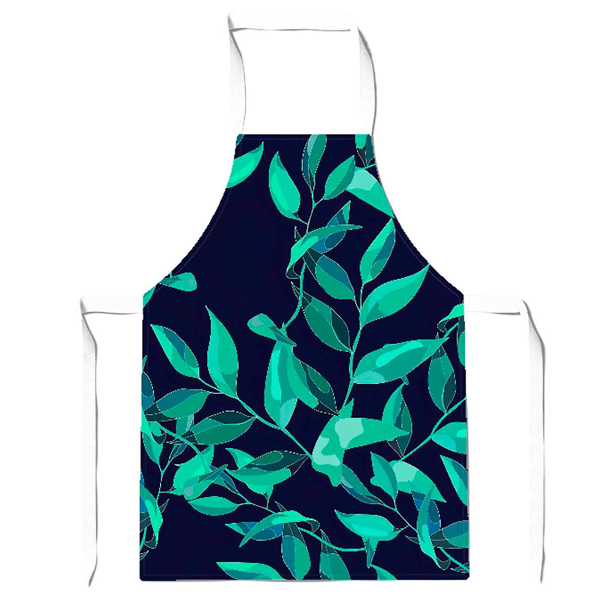 Delicate Green Foliage Apron