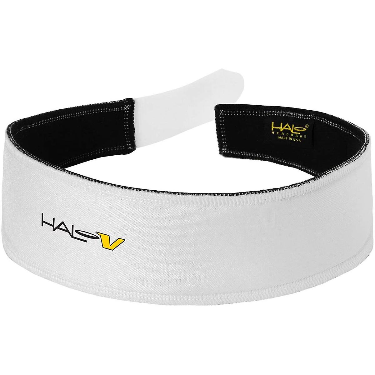 Halo archetto V presa gancio e Loop Sweatband - bianco