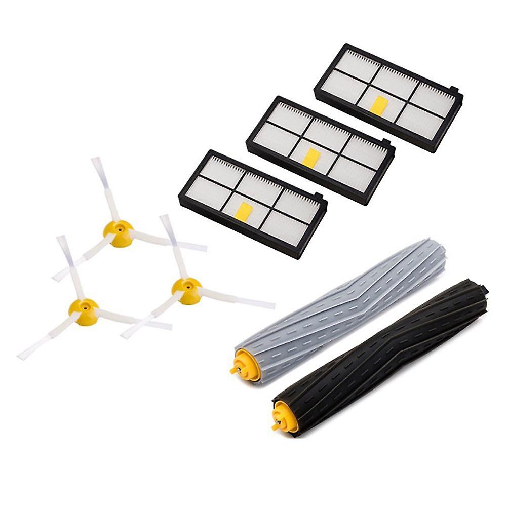 Filter Brushes Clean Side Tool Kit Replacement for iRobot 800 866 876 900