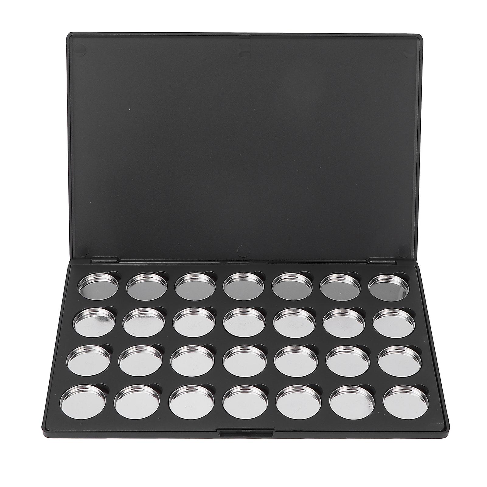 Empty Magnetic Eyeshadow Palette Portable DIY Makeup Palette with Round Metal Pan for Blush 26mm