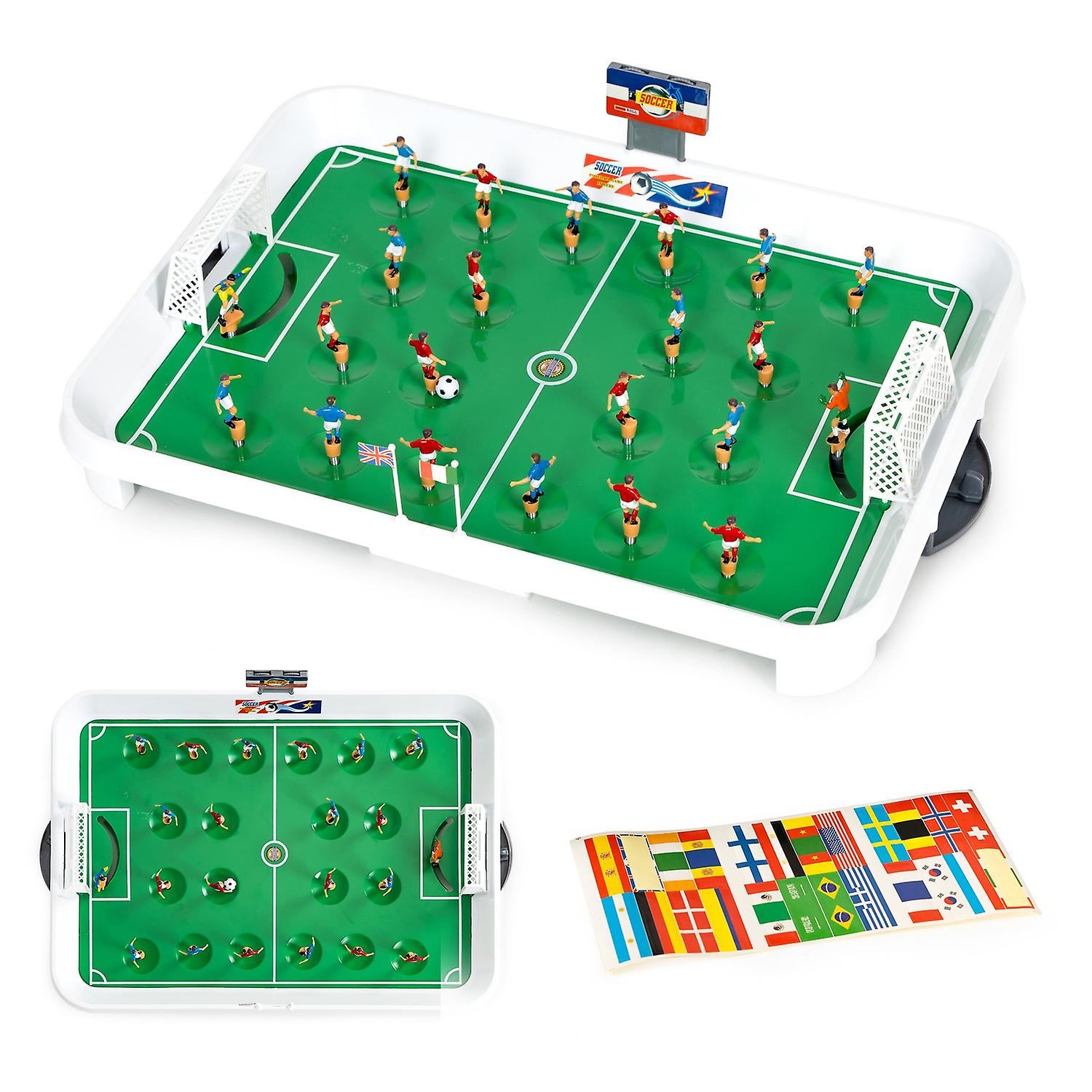 Mini Table Football Game on Feathers for 22 Players