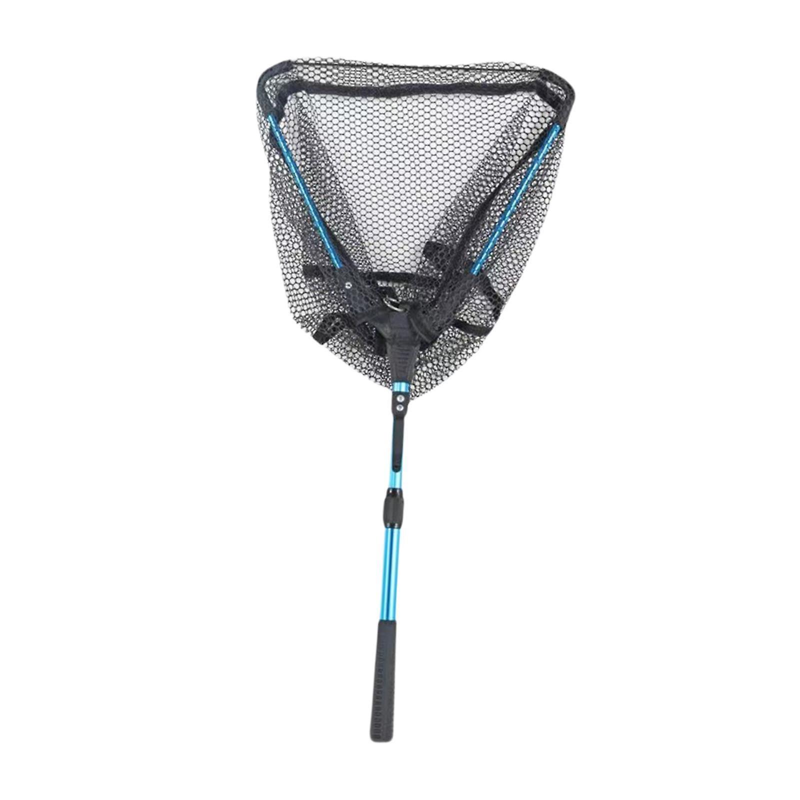 Fishing Mesh Net Sturdy Folding Fishing Net for Trout Catfish River Fishing