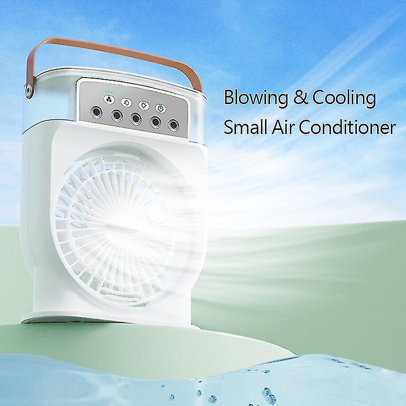Portable Fan, Small Fan , Five Hole Fan , Spray Fan, New Small Cooling Fan , Desktop Humidifier, Fan , Usb Rechargeable Fan, Rechargeable Fan, Us