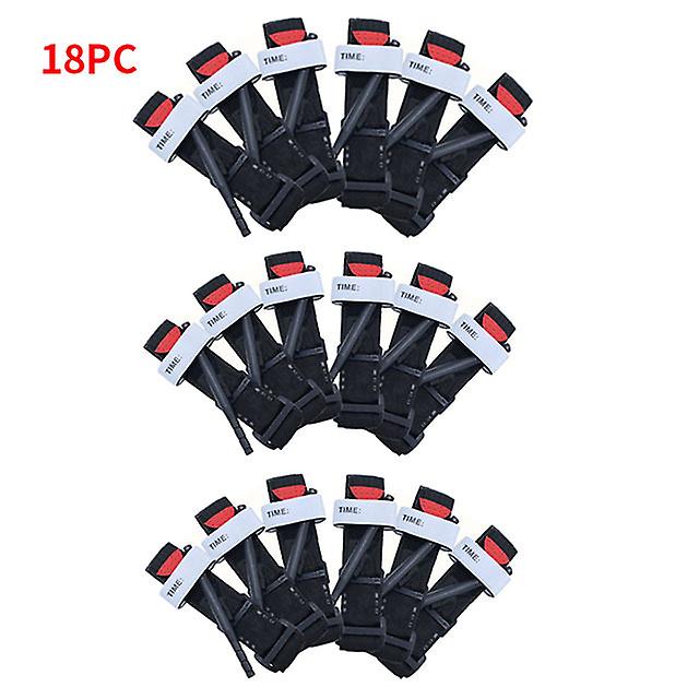 3PC-18PC軍用止血帯アドベンチャーサバイバル戦術戦闘アプリケーションレッドカッティングエッジ軍事医療緊急止血症