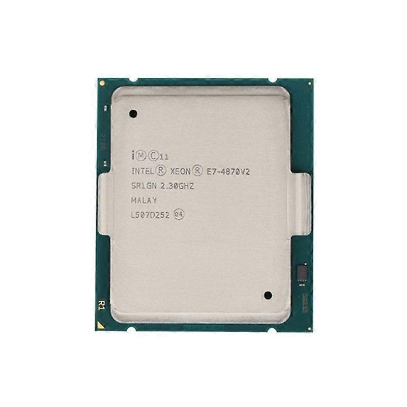 Xeon E7-4870V2 CPU - Socket LGA 2011 12 Cores 24 Threads 2.3GHz 30MB L3 Cache 130W.