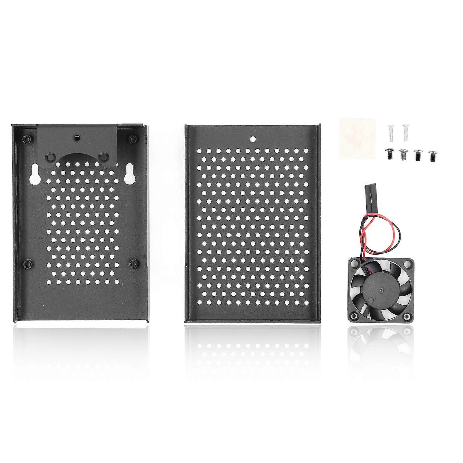 Case para Raspberry Pi Alumínio Alloy Shell Revestimento Protetor Caixa de Resfriamento Caixa de Resfriamento