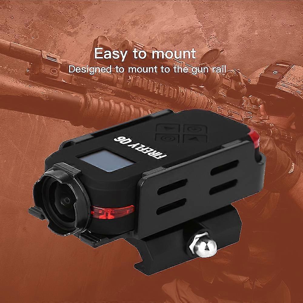 Firefly Q6 Airsoft Camera 2.5K HD 120 degreesWide Angle Action Camera OLED Screen