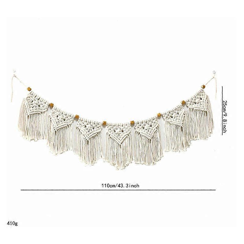 Bohemian Braided Lace Wall Hanging Section A