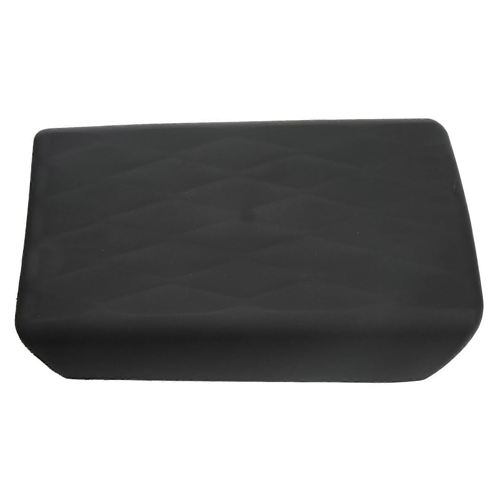 Center Armrest Box Lid Cover TPE Black Armrest Case Protector Soft Replacement for Tesla Model 3 20172022 NO.86206