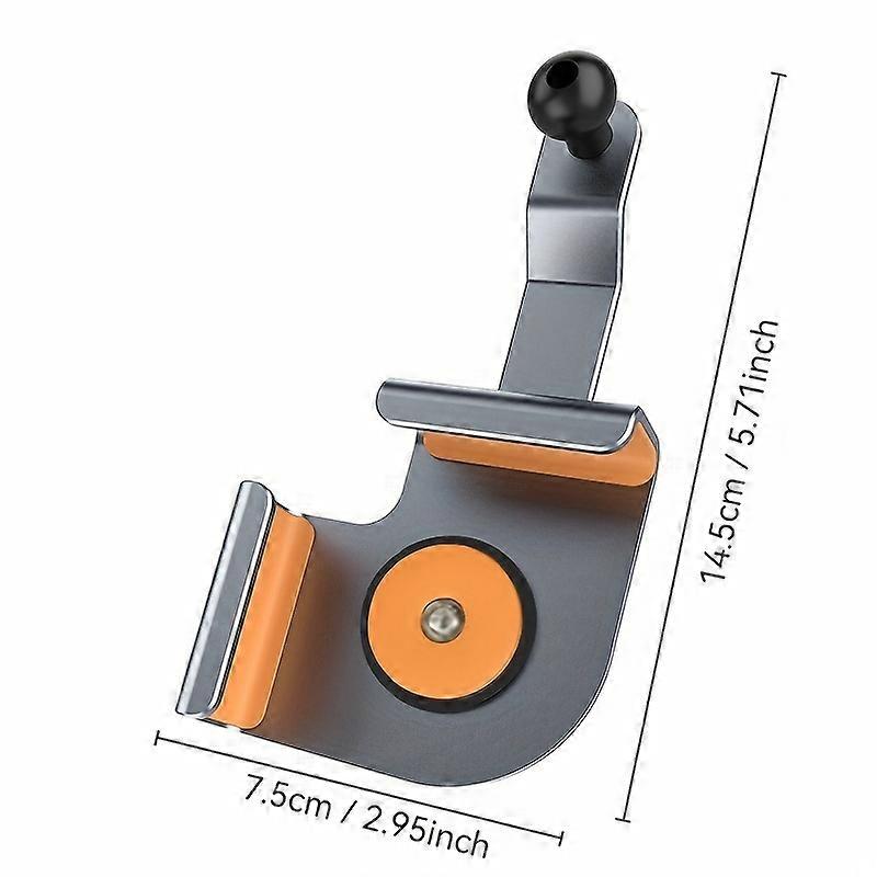Nouvelle base d’écran de carte montée sur la voiture Support de navigation pour téléphone portable Support en silicone non marquant New Energy Base Accessoires de voiture