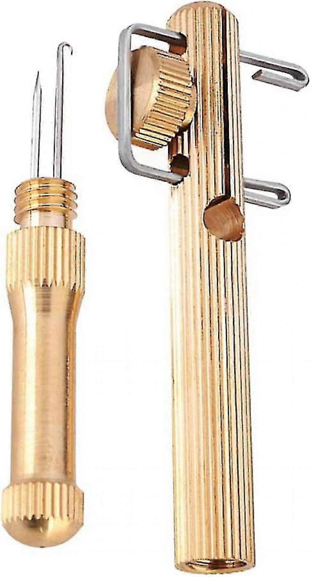 Copper Hand-operated Portable Fishing Line String Knotter Fishing Hook Tool