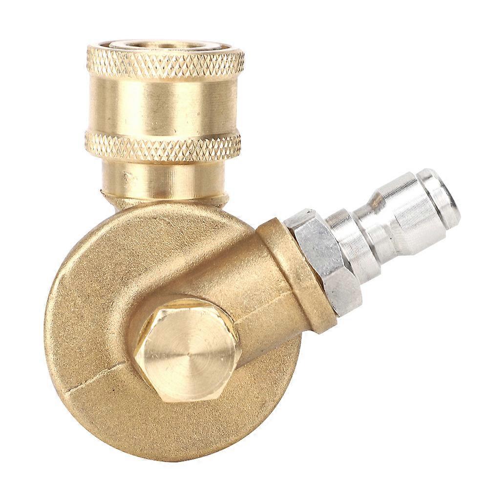 High Pressure Washer Spray Nozzle 7-level 240 Adjustable Nozzle Tip 1/4 Inch Quick Plug