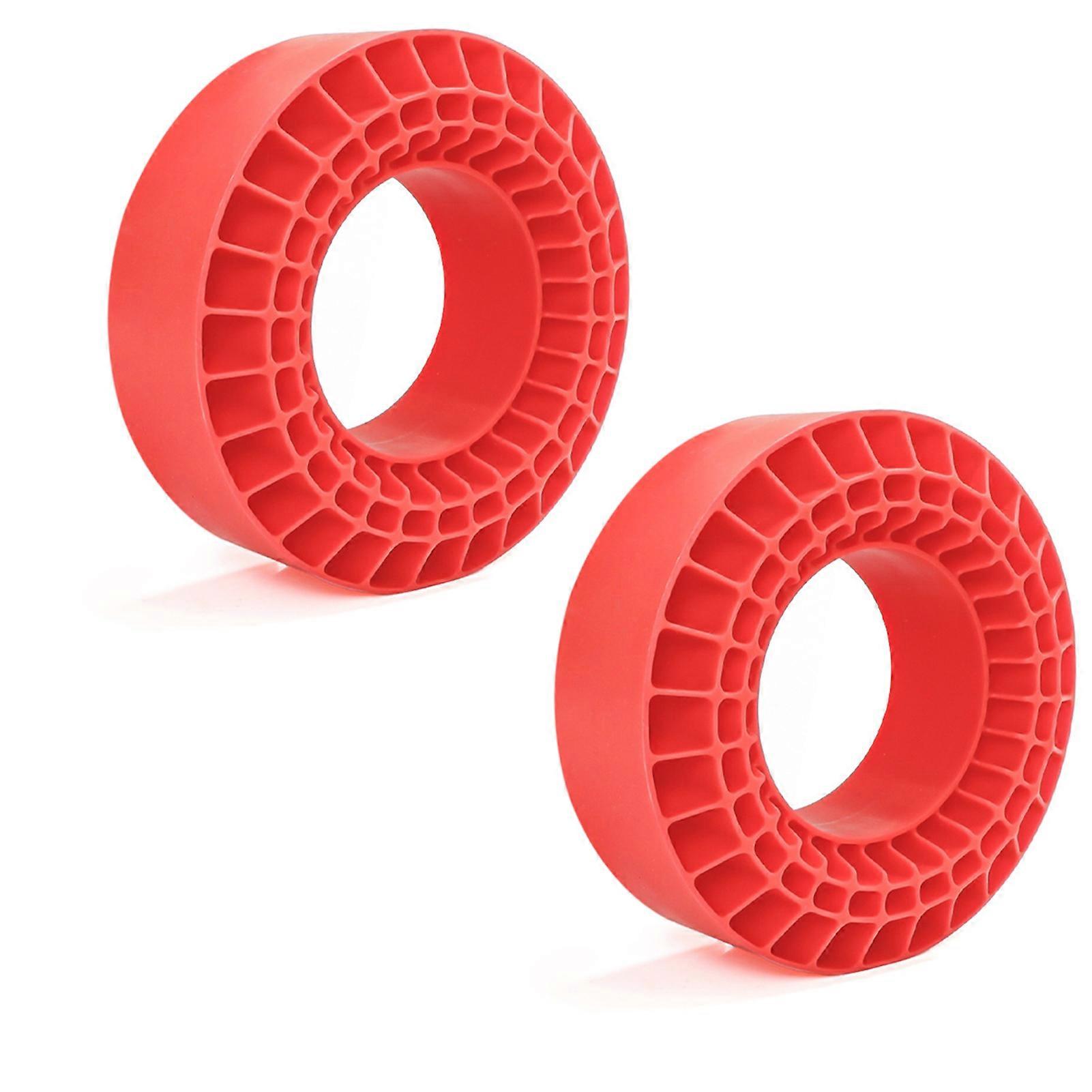 2/4pcs Silicone Tire Inserts Waterproof Tear Resistance Tire Inserts Replacement for 1/10 RC-Crawler Car
