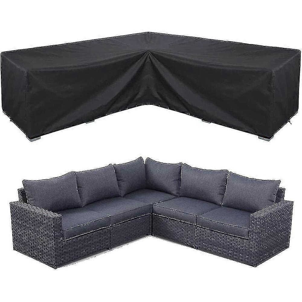Corner Sofa Cover Waterproof Garden Furniture Set Cover Outdoor Sectional Furniture Cover