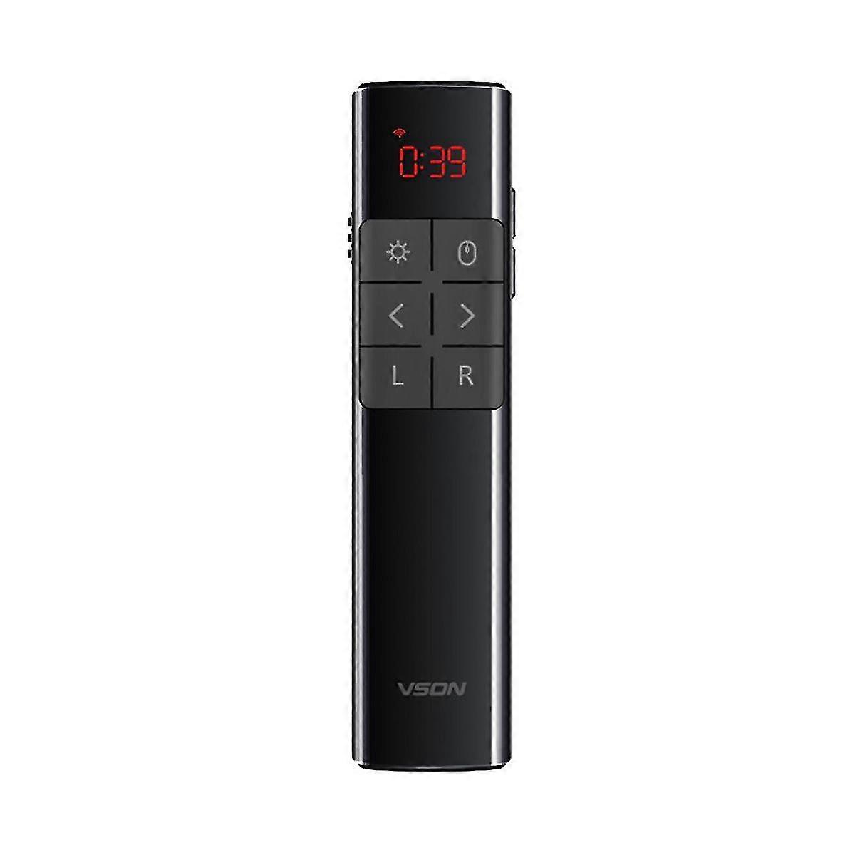 3 In 1 Timer Flip Pen Rechargeable Laser-wireless Powerpoint 100m Remote Support