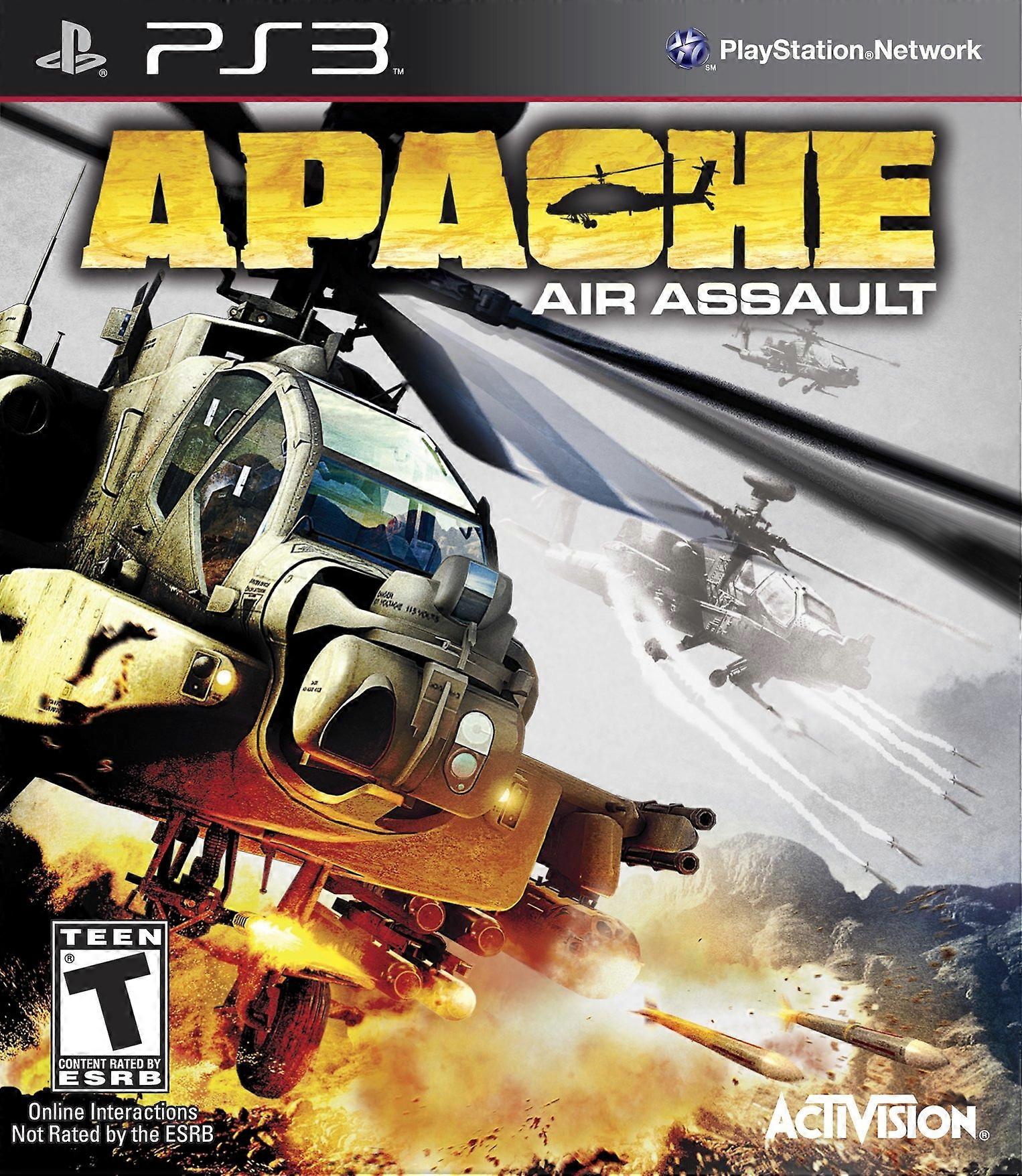 Apache Air Assault  Game -  - PAL - New & Sealed