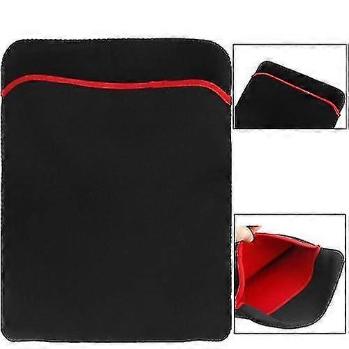 soft sleeve case bag for 15 inch laptop(black)