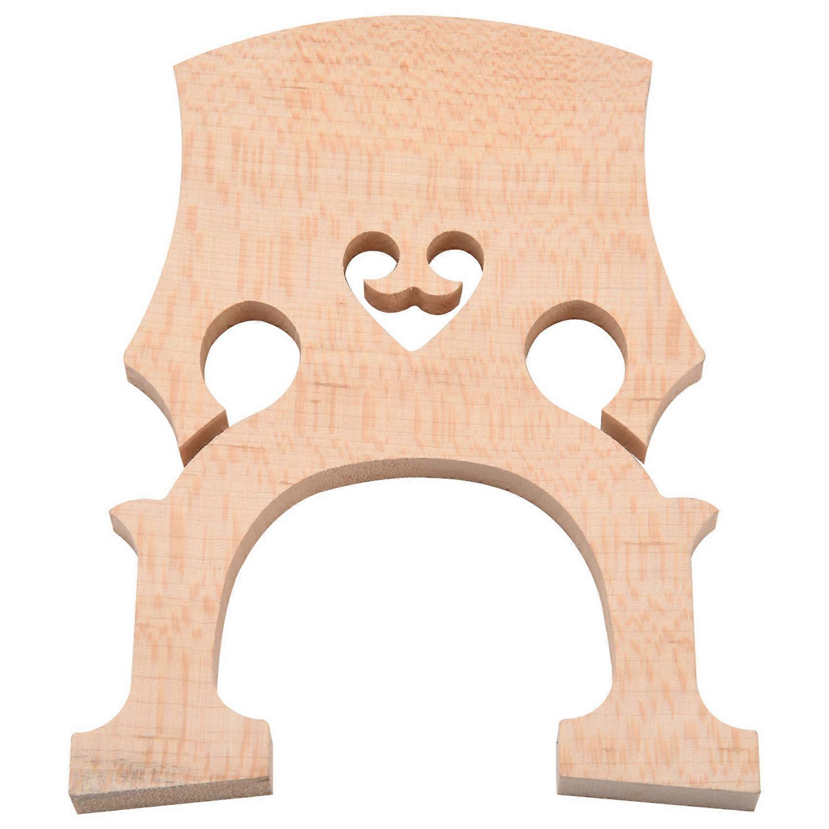 Professional Cello Bridge for 4/4 Size Cello Exquisite Maple Material