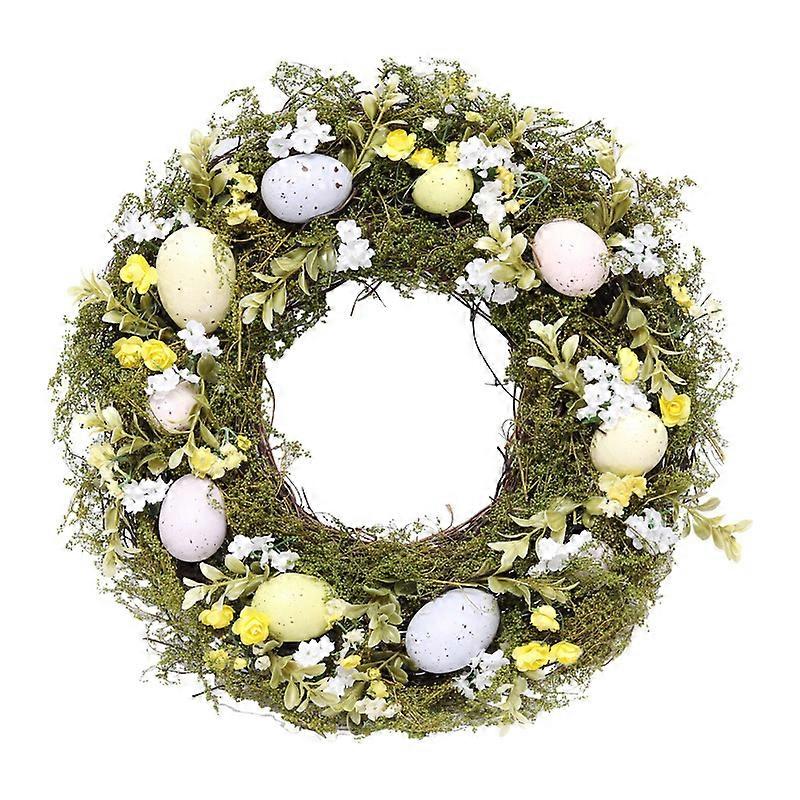 Fashion Easter Garland Practical Easter Eggs Door Wreath