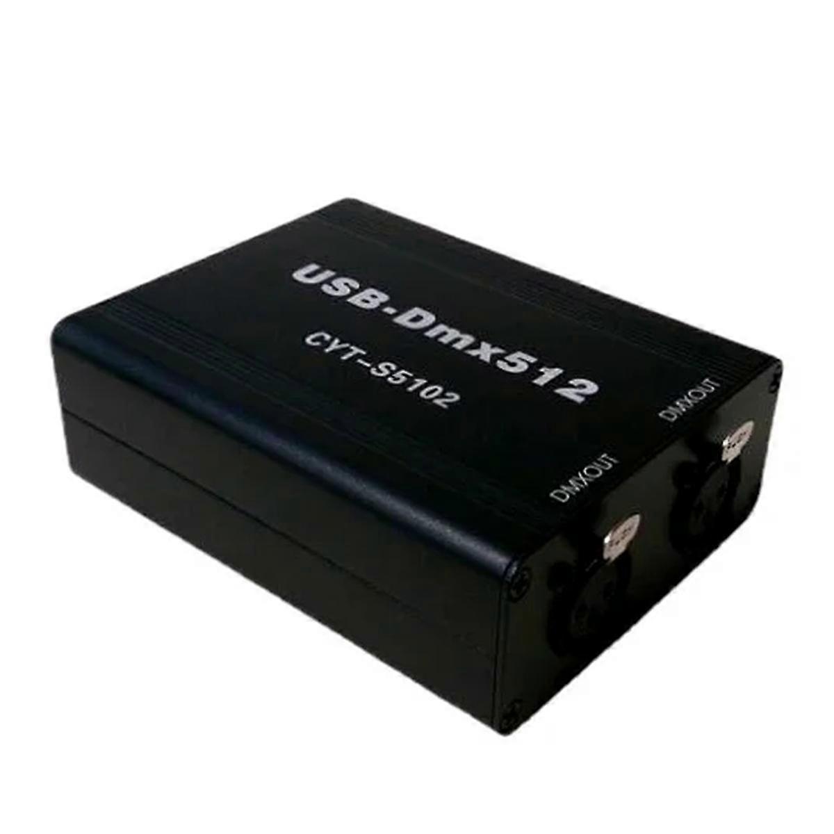 USB-DMX Controller Stage Lighting DMX512 Controller Support MA OnPC Freestyler+3D DJ USB DMX Interf