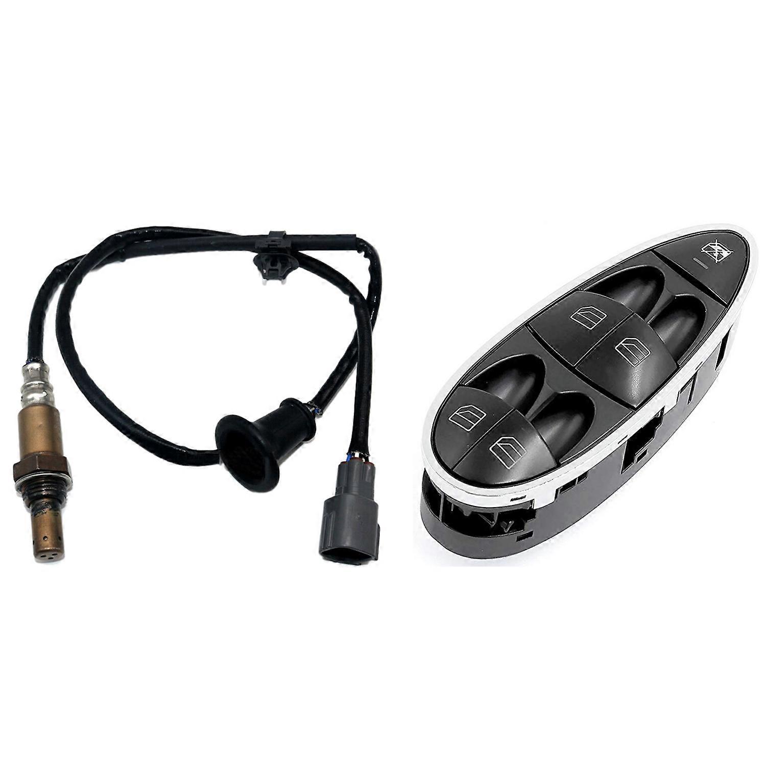 2 Pcs Car Accessories: 1 Pcs O2 Oxygen Sensor for & 1 Pcs Window Door Switch for