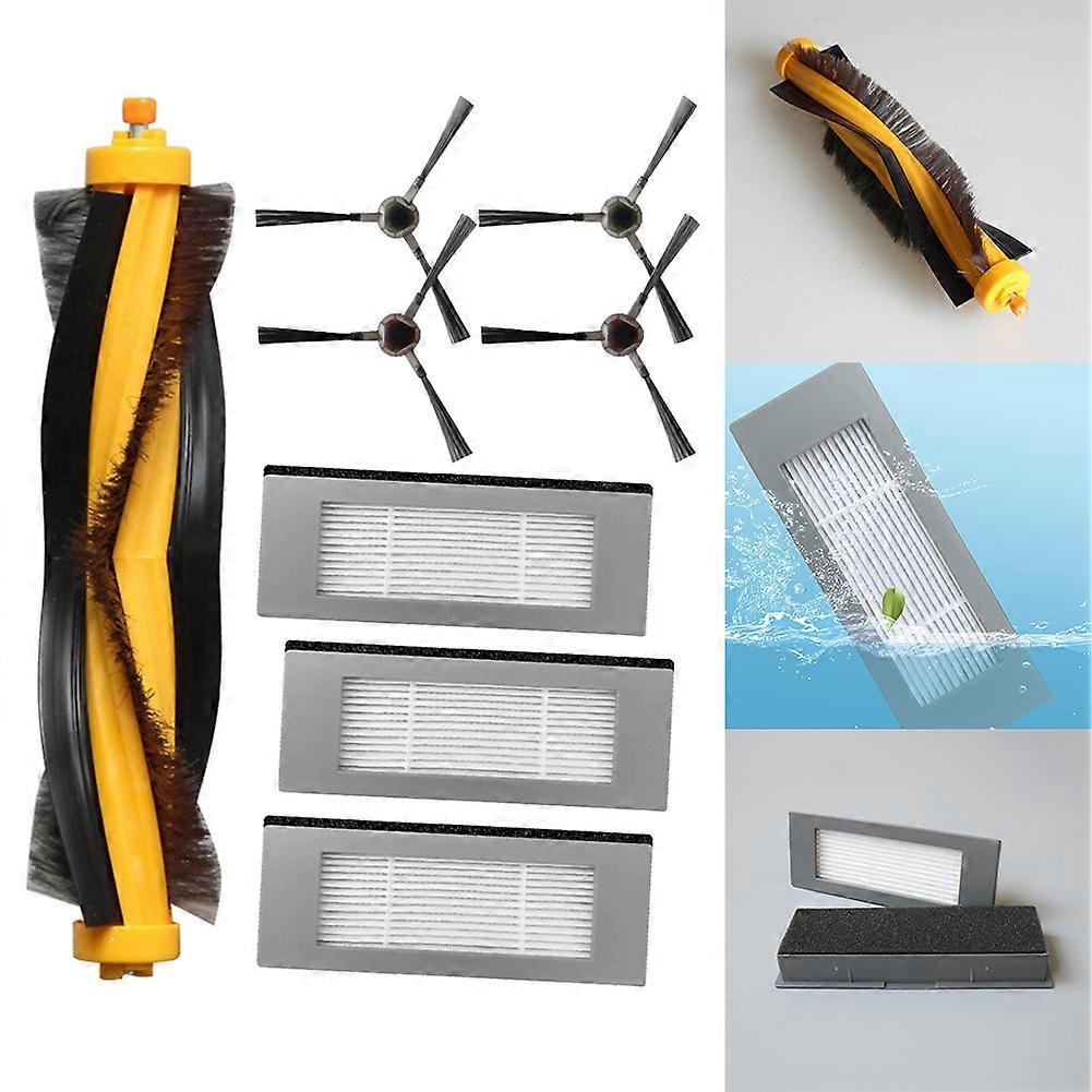 Filter Side Brush Main Brush Kit For ECOVACS For DEEBOT 900/905 For ECOVACS For DEEBOT 900/905 It Can Be Easily Removed And Repl